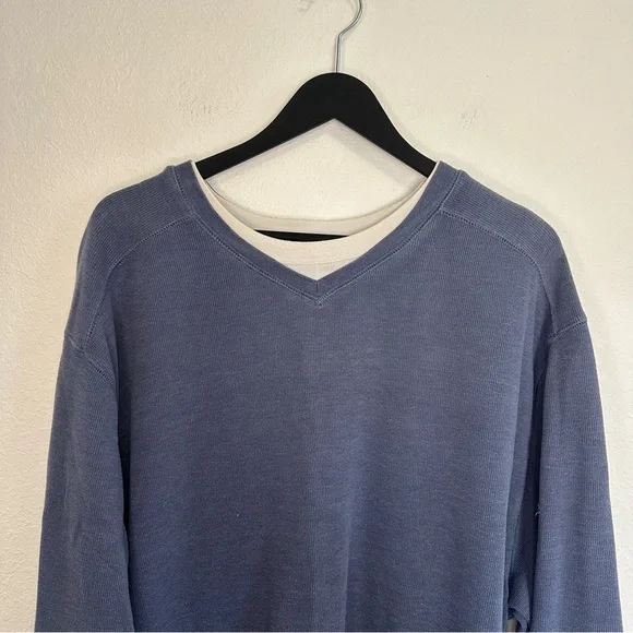 Men’s Faded Glory Long Sleeve Shirt Blue XL - Picture 3 of 5
